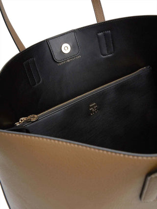 TOTE DONNA - TOMMY HILFIGER TAUPE - AW0AW18173 3