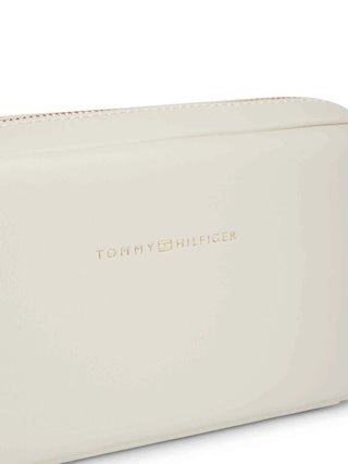 TRACOLLA DONNA - TOMMY HILFIGER CREMA - AW0AW18370 4