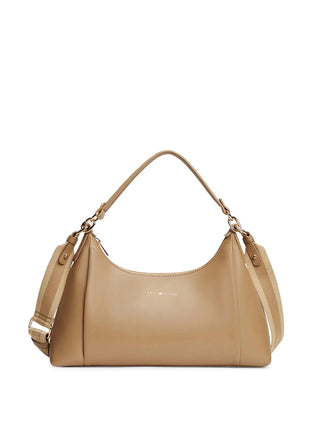 BORSA A SPALLA DONNA - TOMMY HILFIGER BEIGE - AW0AW18373