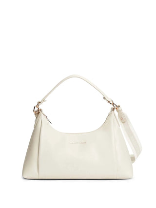BORSA A SPALLA DONNA - TOMMY HILFIGER CREMA - AW0AW18373