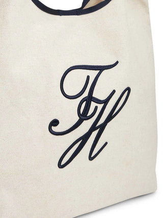 TOTE DONNA - TOMMY HILFIGER BIANCO - AW0AW18398 4