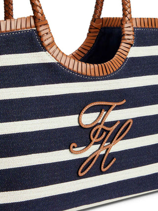 TOTE DONNA - TOMMY HILFIGER BLU - AW0AW18400 4