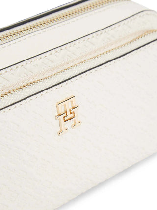 TRACOLLA DONNA - TOMMY HILFIGER CREMA - AW0AW18414 4