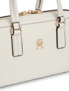 TRACOLLA DONNA - TOMMY HILFIGER CREMA - AW0AW18415 4