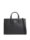 BORSA A MANO DONNA - TOMMY HILFIGER NERO - AW0AW18418 1