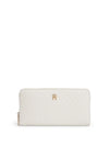 PORTAFOGLIO DONNA - TOMMY HILFIGER CREMA - AW0AW18482 1