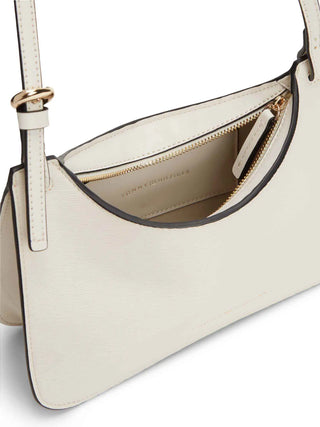 TRACOLLA DONNA - TOMMY HILFIGER CREMA - AW0AW18619 3