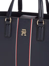 BORSA A MANO DONNA - TOMMY HILFIGER BLU - AW0AW18644 4
