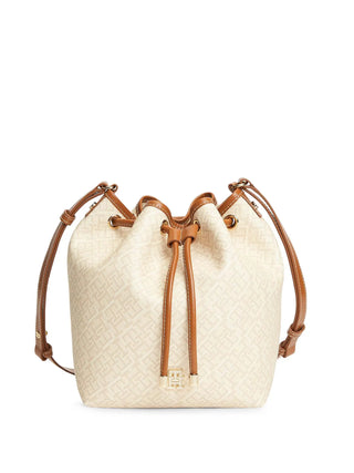 BORSA A SPALLA DONNA - TOMMY HILFIGER NATURALE - AW0AW18847