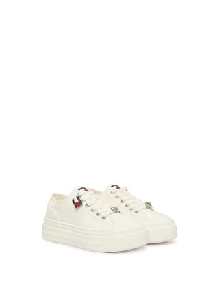 SNEAKERS DONNA - TOMMY HILFIGER ECRU - EN0EN02959 2