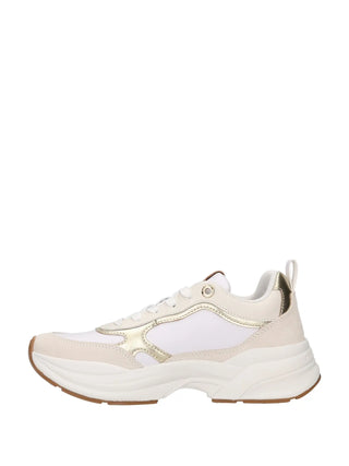 SNEAKERS DONNA - TOMMY HILFIGER ORO-BIANCO - FW0FW09204 4
