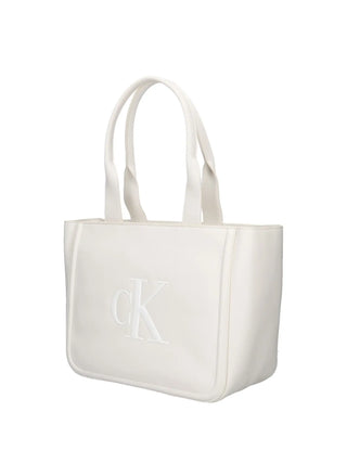 TOTE DONNA - CALVIN KLEIN BIANCO - LV04F3218G 2