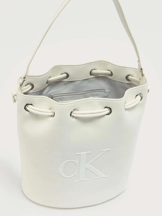 BORSA A MANO DONNA - CALVIN KLEIN BIANCO - LV04F3232G 3