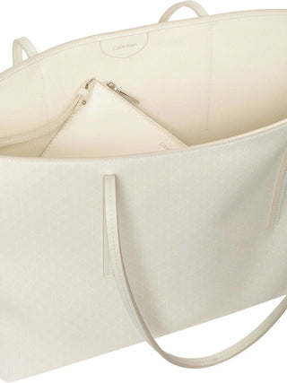 TOTE DONNA - CALVIN KLEIN BIANCO - LV04F3266G 3