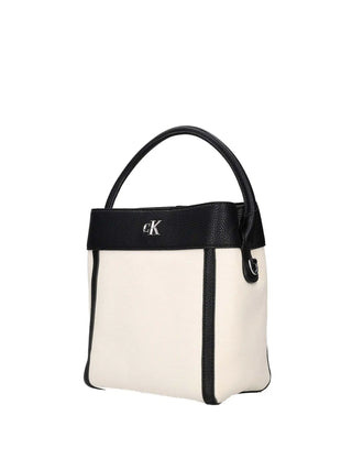 BORSA A MANO DONNA - CALVIN KLEIN BIANCO - LV04F3348G 2