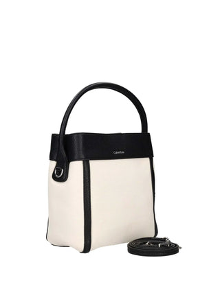 BORSA A MANO DONNA - CALVIN KLEIN BIANCO - LV04F3348G 3
