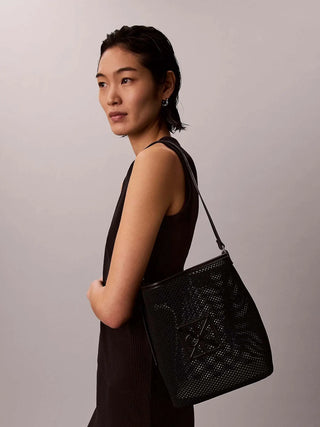 BORSA A MANO DONNA - CALVIN KLEIN NERO - LV04F3423G 5