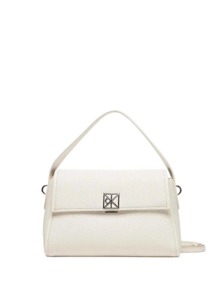 BORSA A SPALLA DONNA - CALVIN KLEIN BIANCO - LV04F3425G 1