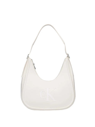 BORSA A SPALLA DONNA - CALVIN KLEIN BIANCO - LV04F3427G 1