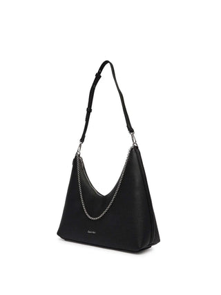 BORSA A SPALLA DONNA - CALVIN KLEIN NERO - LV04F3495G 2