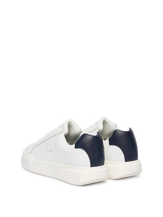 SNEAKERS UOMO - CALVIN KLEIN BIANCO-NAVY - YM0YM01344 3