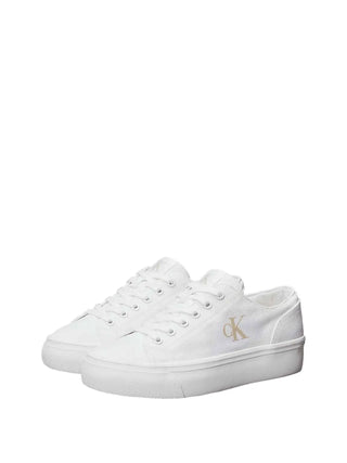 SNEAKERS DONNA - CALVIN KLEIN BIANCO - YW0YW01763 2