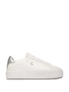 SNEAKERS DONNA - CALVIN KLEIN BIANCO-ARGENTO - YW0YW01929 1