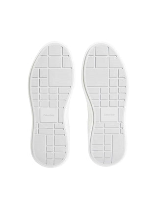 SNEAKERS DONNA - CALVIN KLEIN BIANCO-ARGENTO - YW0YW01948 5