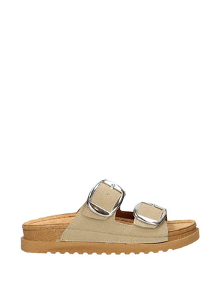 SCALZATO DONNA - RIPOSELLA BEIGE - LISA E WC02BX