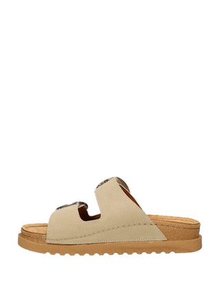 SCALZATO DONNA - RIPOSELLA BEIGE - LISA E WC02BX 4
