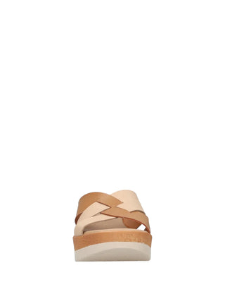 SCALZATO DONNA - RIPOSELLA BEIGE - MARIELLA E WC00BX 3