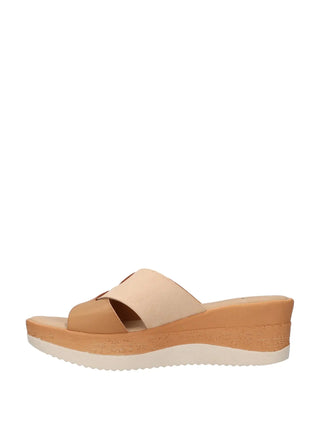 SCALZATO DONNA - RIPOSELLA BEIGE - MARIELLA E WC00BX 4