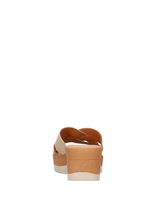SCALZATO DONNA - RIPOSELLA BEIGE - MARIELLA E WC00BX 5