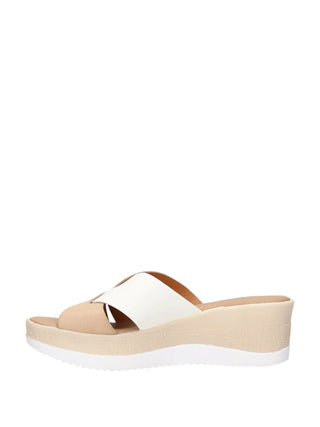 SCALZATO DONNA - RIPOSELLA BIANCO - MARIELLA E WC00BX 4