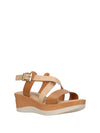 SANDALO DONNA - RIPOSELLA BEIGE - MARIELLA E WC01BX 2