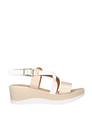 SANDALO DONNA - RIPOSELLA BIANCO - MARIELLA E WC01BX