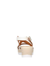SANDALO DONNA - RIPOSELLA BIANCO - MARIELLA E WC01BX 5