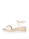 SANDALO DONNA - RIPOSELLA BIANCO - MARIELLA E WC02BX 4