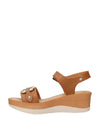 SANDALO DONNA - RIPOSELLA CUOIO - MARIELLA E WC02BX 4