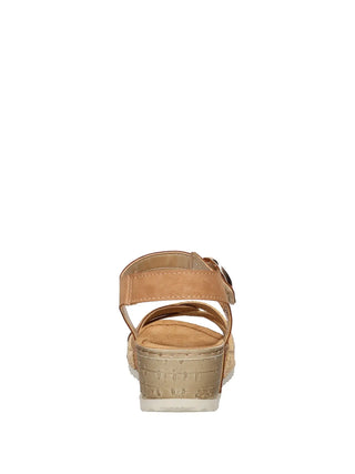 SANDALO DONNA - RIPOSELLA CUOIO - MARINA E WC01BX 5