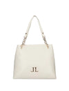 BORSA A SPALLA DONNA - LUMBERJACK BIANCO - LKP05WBA0101 1