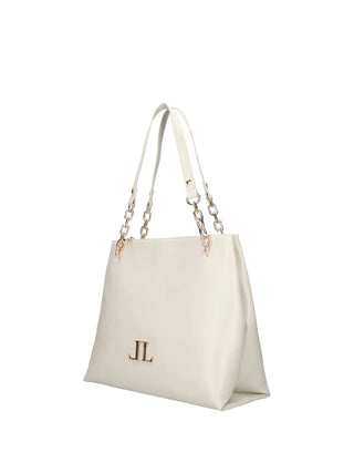 BORSA A SPALLA DONNA - LUMBERJACK BIANCO - LKP05WBA0101 2