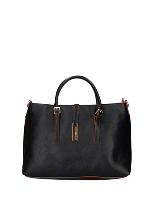 BORSA A MANO DONNA - LUMBERJACK NERO - LKP05WBA0202 1