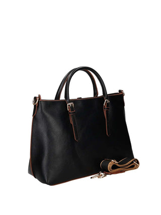 BORSA A MANO DONNA - LUMBERJACK NERO - LKP05WBA0202 3