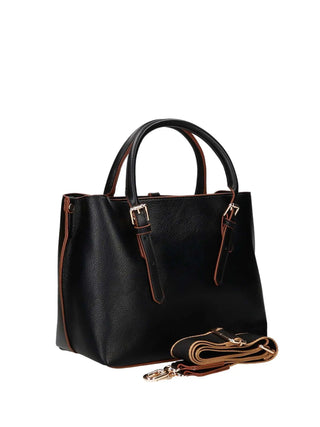BORSA A MANO DONNA - LUMBERJACK NERO - LKP05WBA0214 3