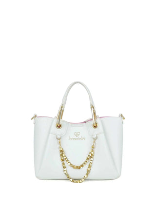 BORSA A MANO DONNA - BRACCIALINI BIANCO - B18810-YY