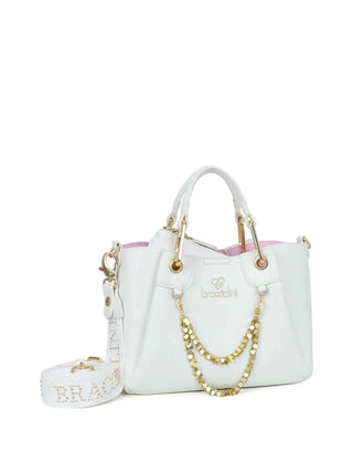 BORSA A MANO DONNA - BRACCIALINI BIANCO - B18810-YY 2