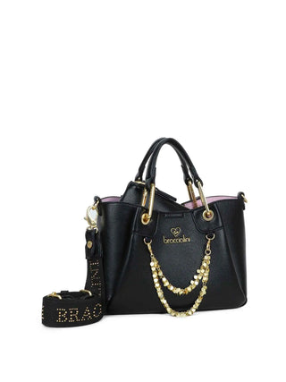BORSA A MANO DONNA - BRACCIALINI NERO - B18810-YY 2