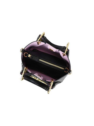 BORSA A MANO DONNA - BRACCIALINI NERO - B18810-YY 4