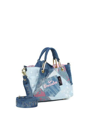 BORSA A MANO DONNA - BRACCIALINI BLU - B18820-TY 2